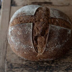 Perter cook Diversity bread on the table
