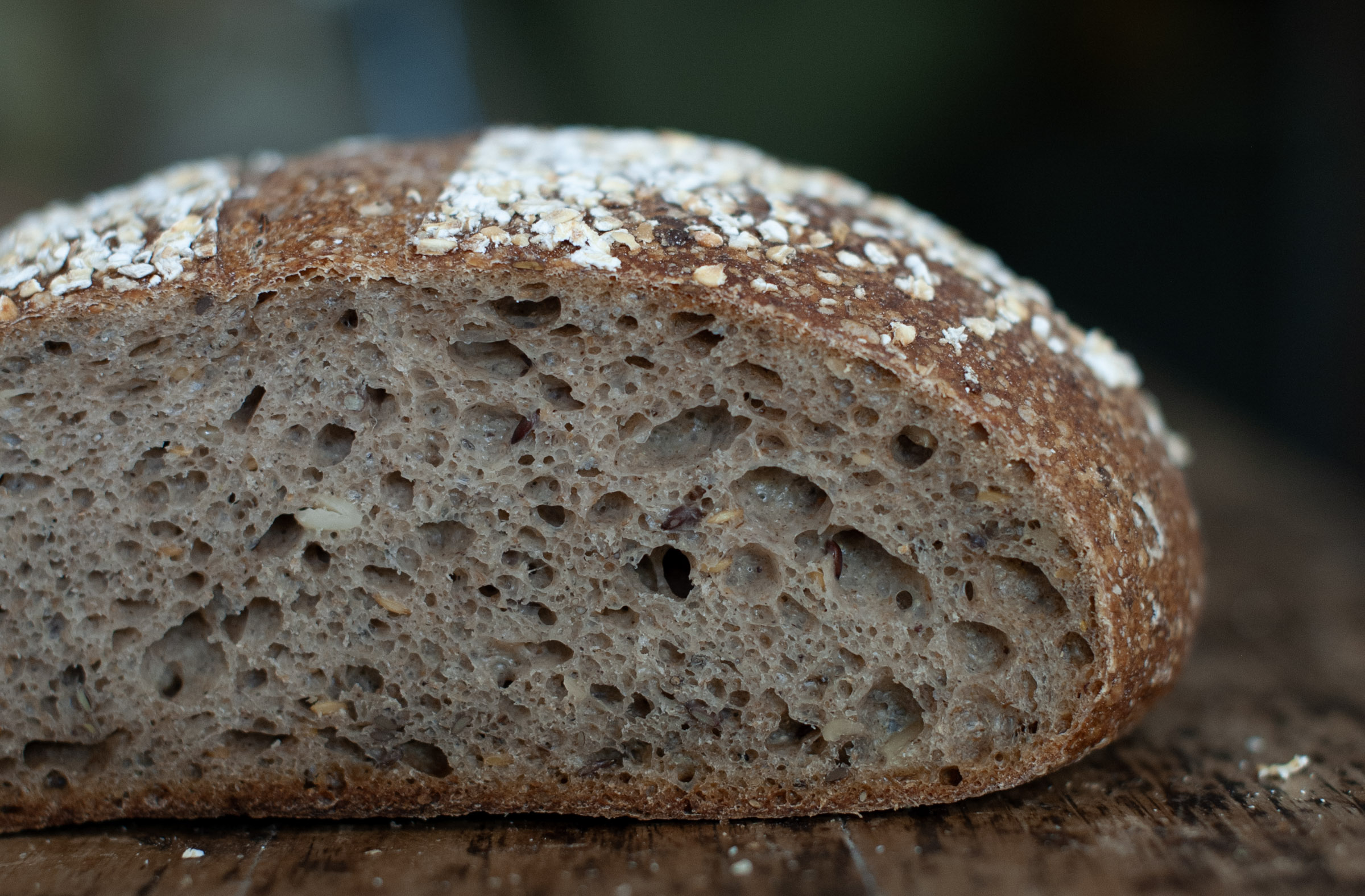Diversity Bread Well bread on the table crumb strutre